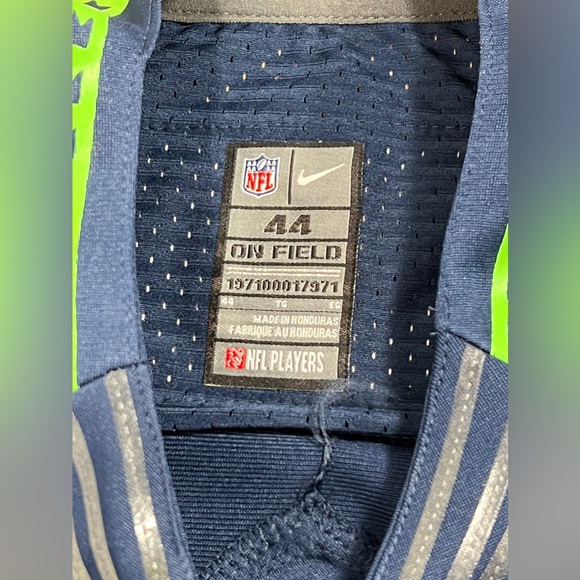 Russell Wilson Seattle Seahawks Signed Jersey 3 Nike Autograph NFL 44 Auto COA - Picture 10 of 16